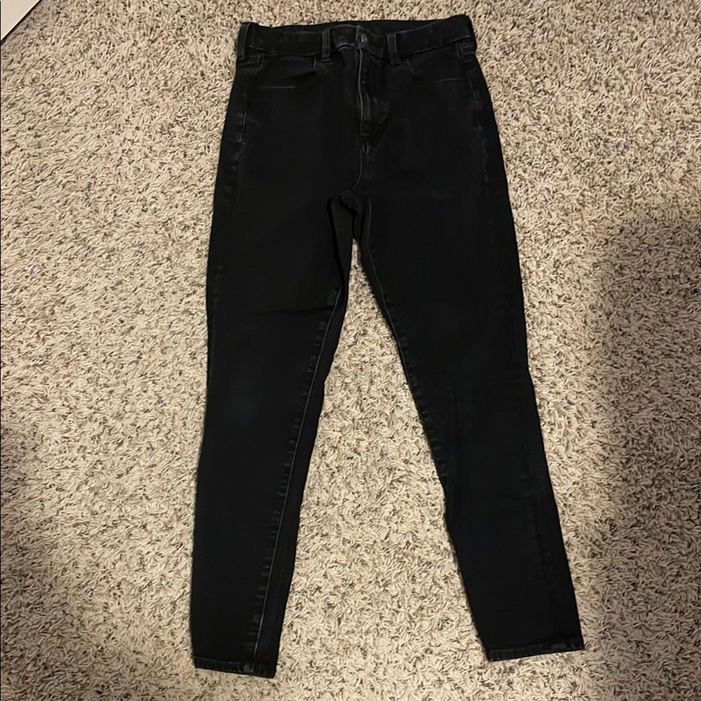 American Eagle Women's Black Jeans Size 8